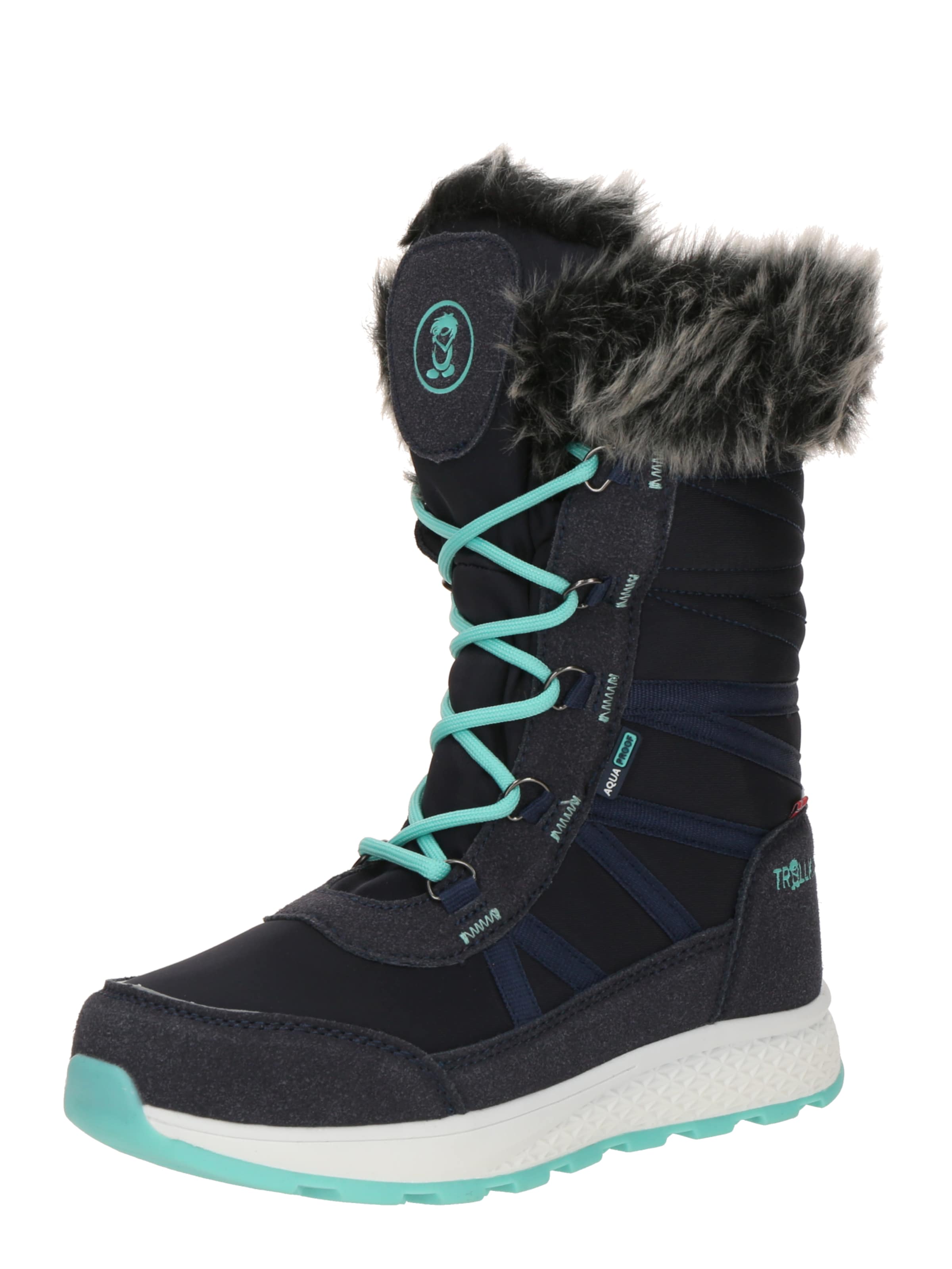TROLLKIDS Snow Boots 'Hemsedal' in Blue: front