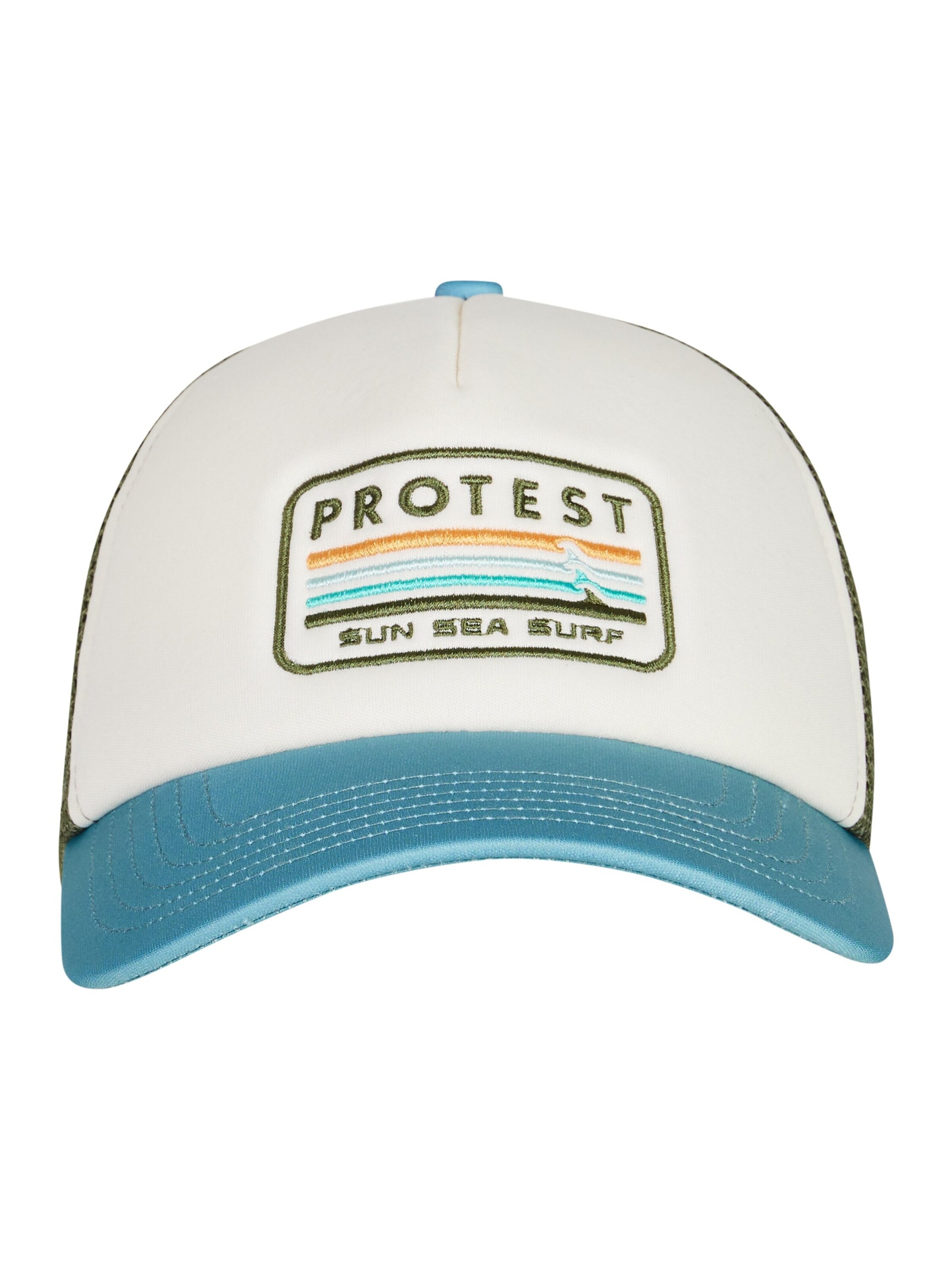 PROTEST Cap 'PRTPlea'‌‌‌‌‌ in Weiß: Vorderseite
