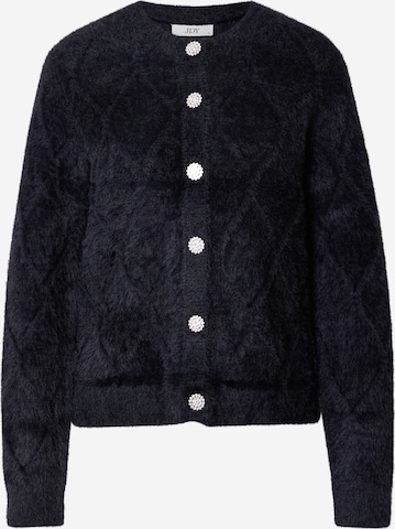 JDY Knit cardigan in Black: front