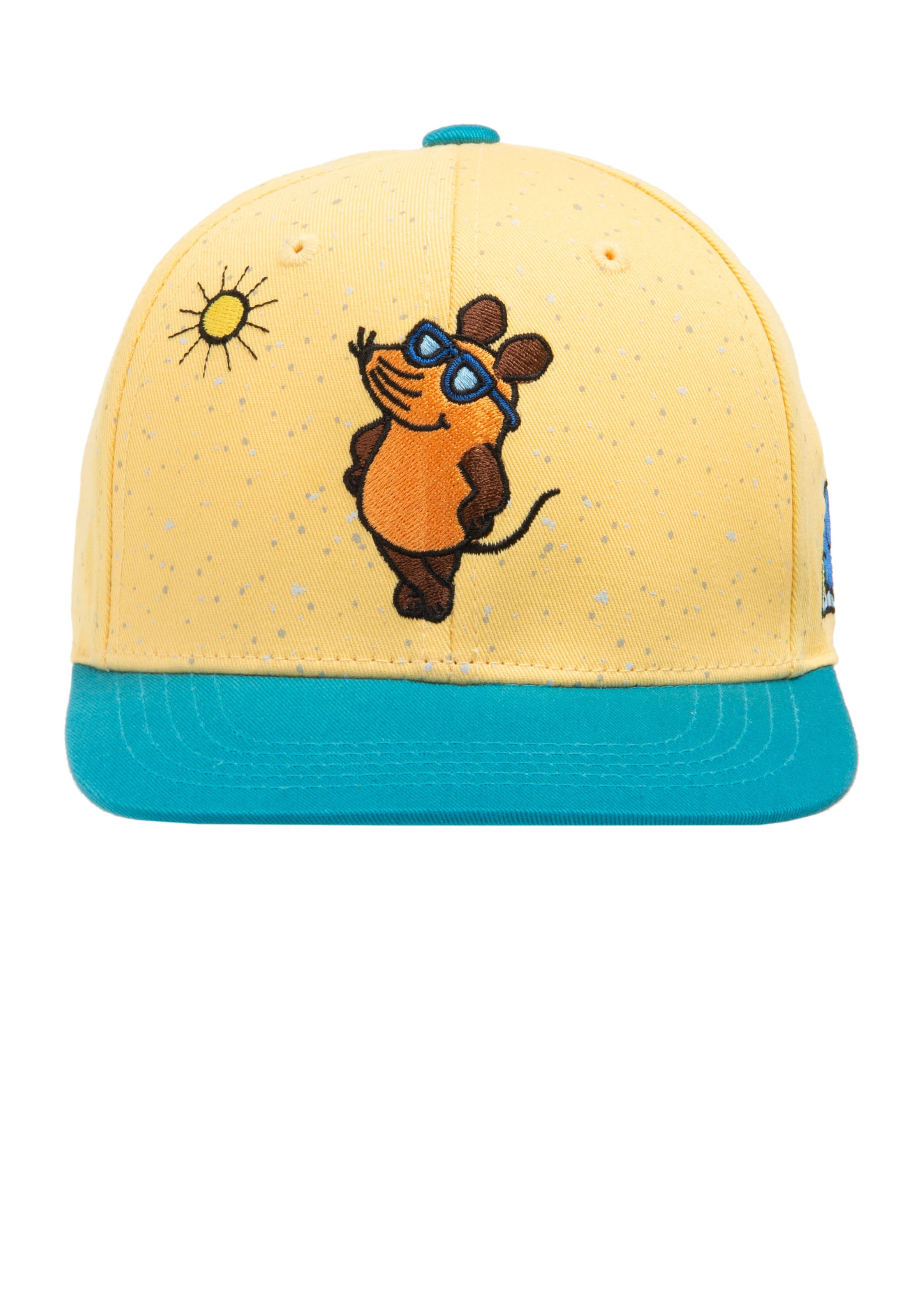 koaa Beanie 'Maus - On The Beach' in Yellow: front
