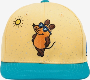 koaa Cap 'Maus - On The Beach' in Gelb: Vorderseite