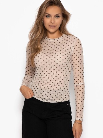 SASSYCLASSY Shirt in Beige