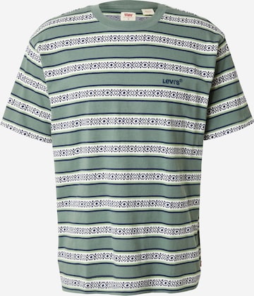 LEVI'S ® Shirt 'RED TAB' in Groen: voorkant