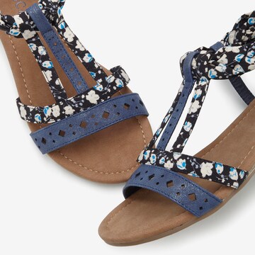 LASCANA Sandal in Blue