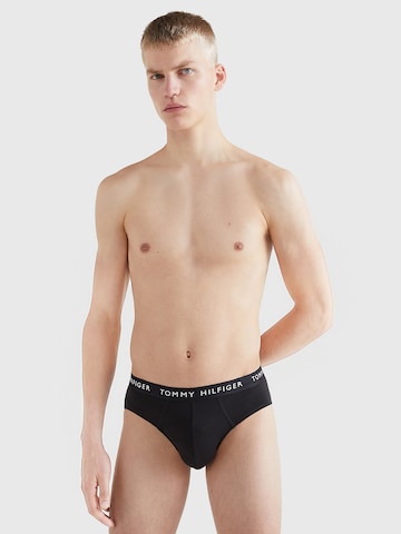 Slip 'Essential' de la Tommy Hilfiger Underwear pe negru: față