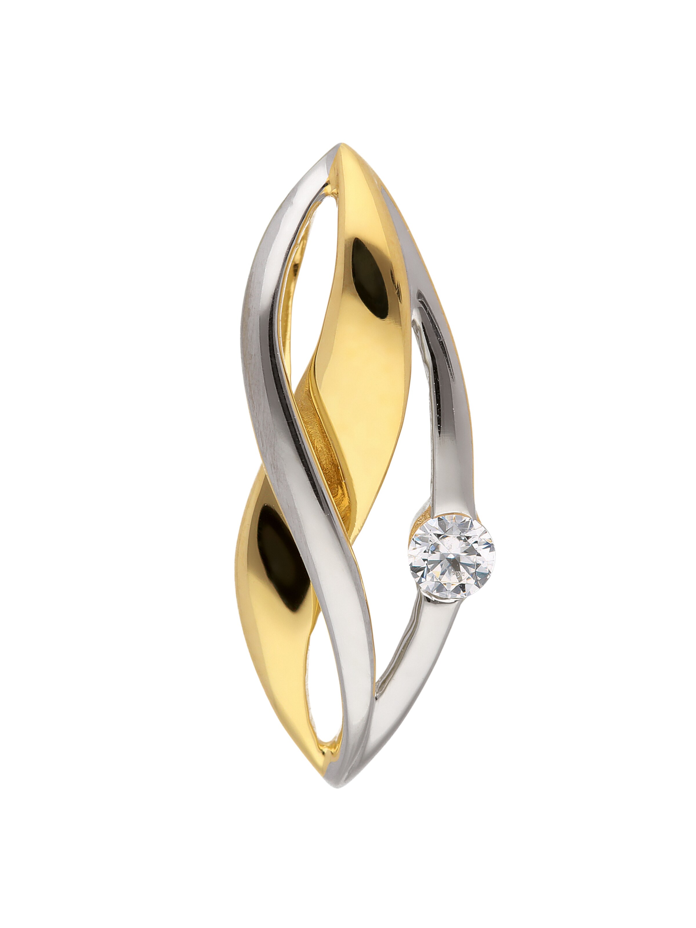 Adelia´s Pendant in Gold: front
