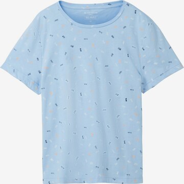 T-shirt TOM TAILOR en bleu : devant