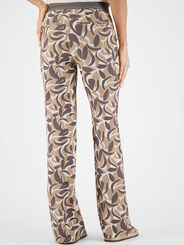 Gardeur Slimfit Broek 'ZARIA' in Beige