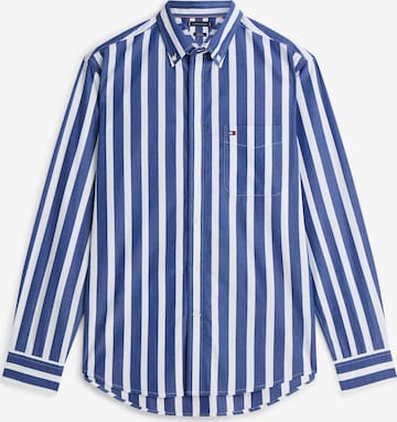 Fit confort Chemise TOMMY HILFIGER en bleu : devant