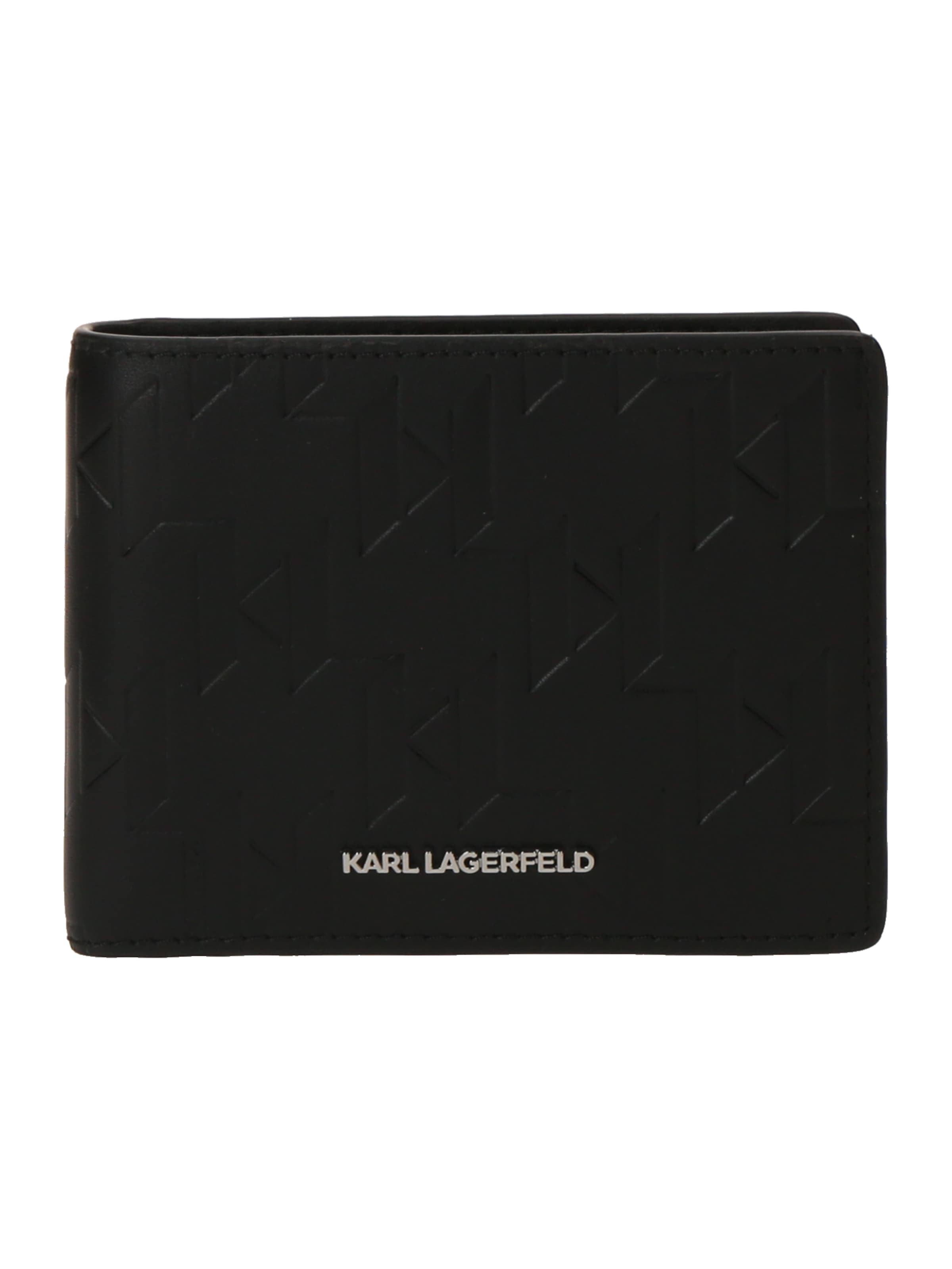 Karl Lagerfeld Wallet in Black: front