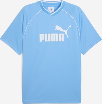 T-Shirt fonctionnel 'ESS' PUMA en bleu : devant