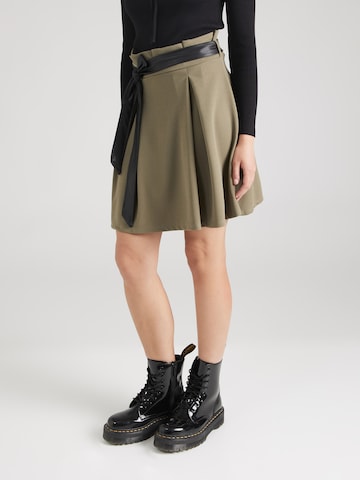Gonna 'Jamie Skirt' di ABOUT YOU in verde: frontale