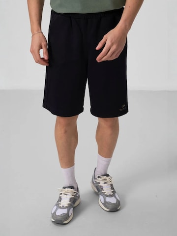 Pantaloni di Tommy Life in nero: frontale