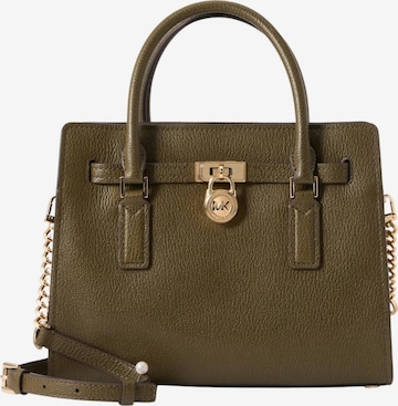 Michael Kors - Bolso de hombro 'MICHAEL KORS HAMILTON MODERNE BORSA' en verde: frente