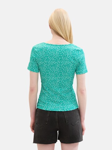 TOM TAILOR DENIM Blouse in Green