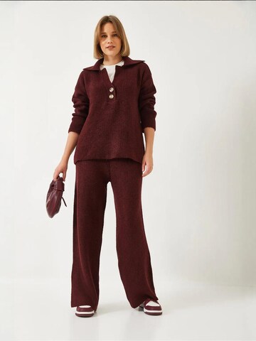 Bianco Lucci Broekpak in Rood