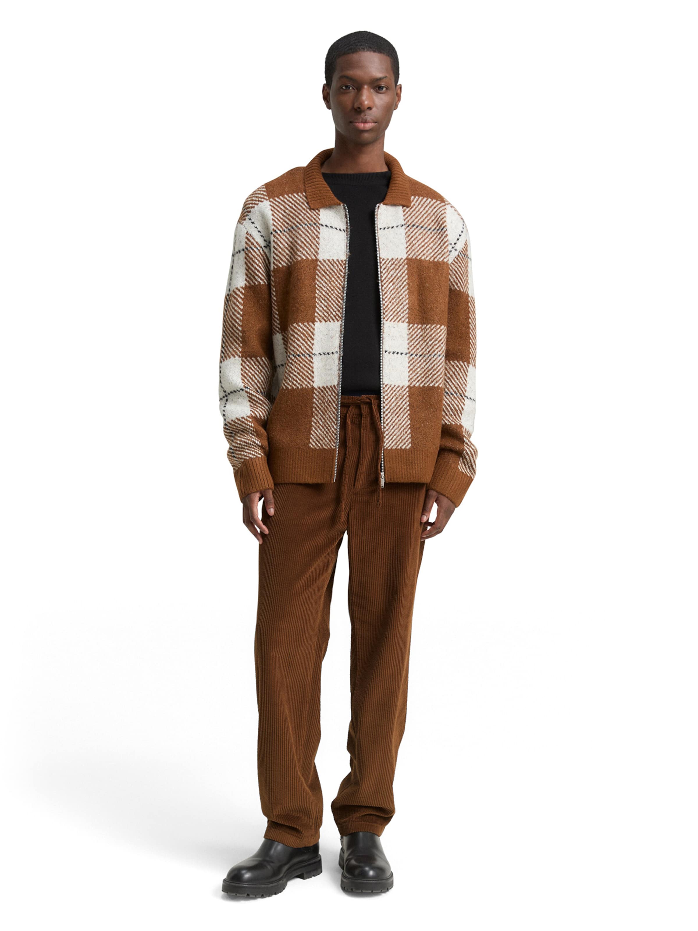 Loosefit Pantaloni chino di TOM TAILOR DENIM in marrone