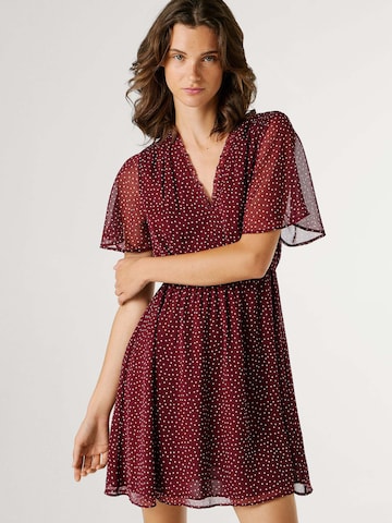 Pepe Jeans Jurk 'MARIUS' in Rood