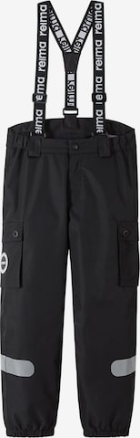 Pantalon d'extérieur ' Tiksi ' Reima en noir : devant