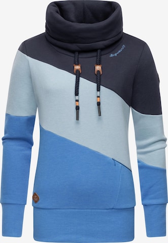 Ragwear Sweatshirt 'Rumika' in Blue: front