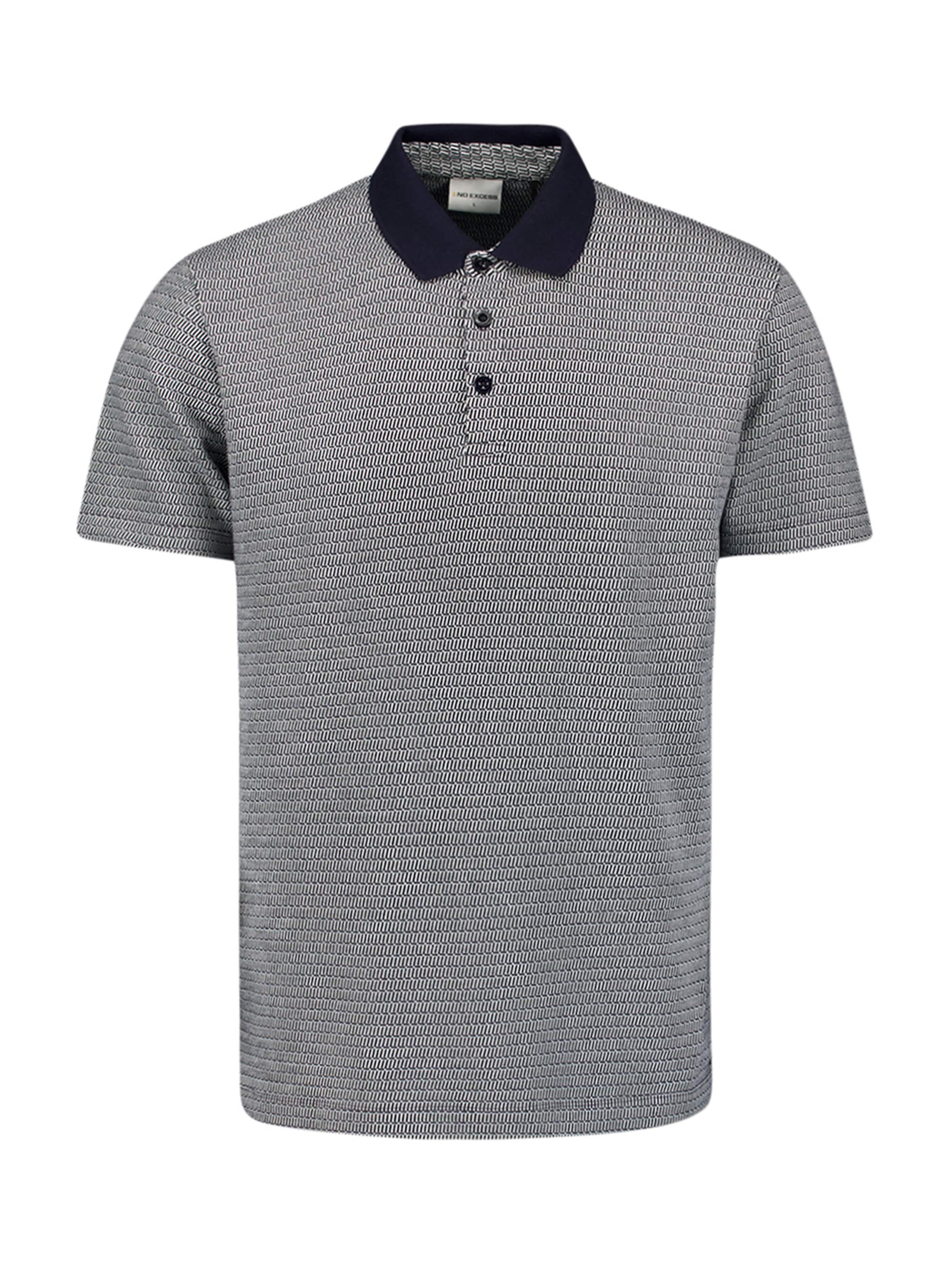 No Excess Shirt in Blauw: voorkant