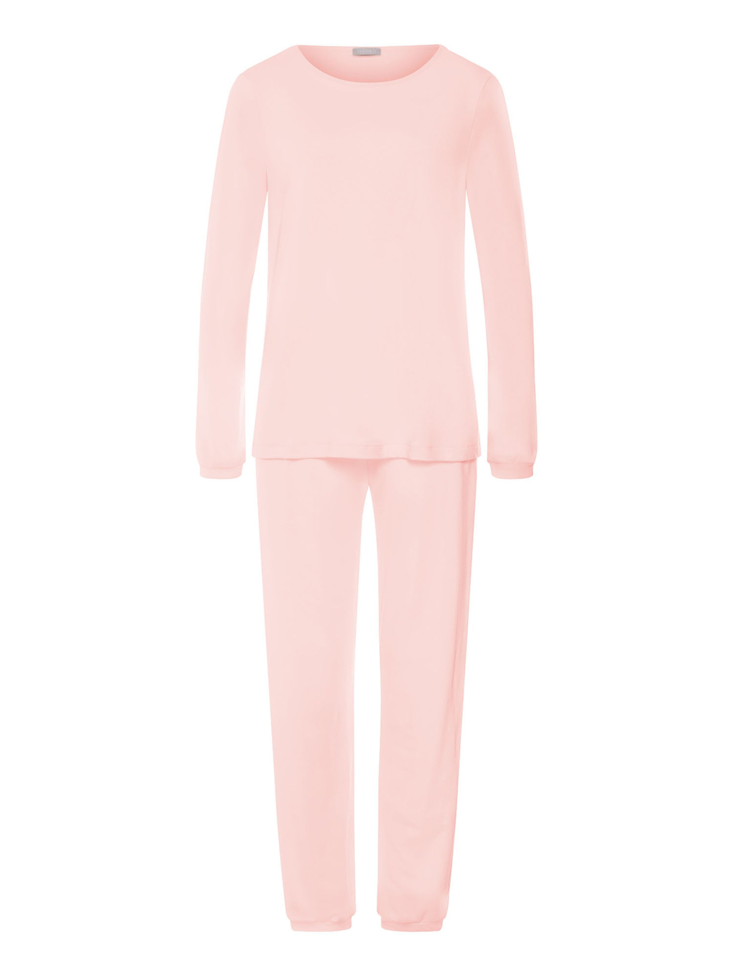 Hanro Pyjama ' Franca ' in Gemengde kleuren: voorkant