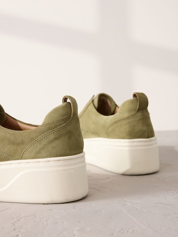 Next - Sapatilhas slip-on em verde