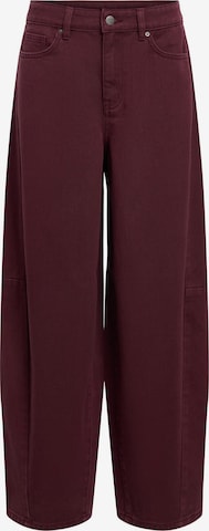 Barrel Jean OBJECT en rouge : devant