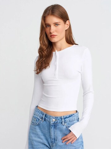 Dilvin Shirt in White: front