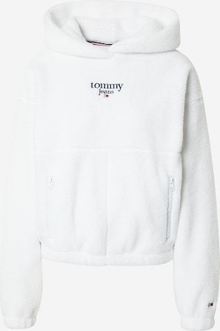 Tommy Jeans Sweatshirt in White: front