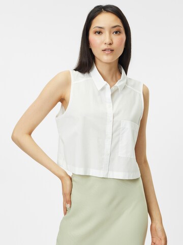 HOLLISTER Blouse in Wit: voorkant