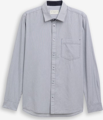 TOM TAILOR Regular Fit Hemd in Blau: Vorderseite