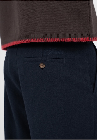 Regular Pantalon Prohibited en bleu