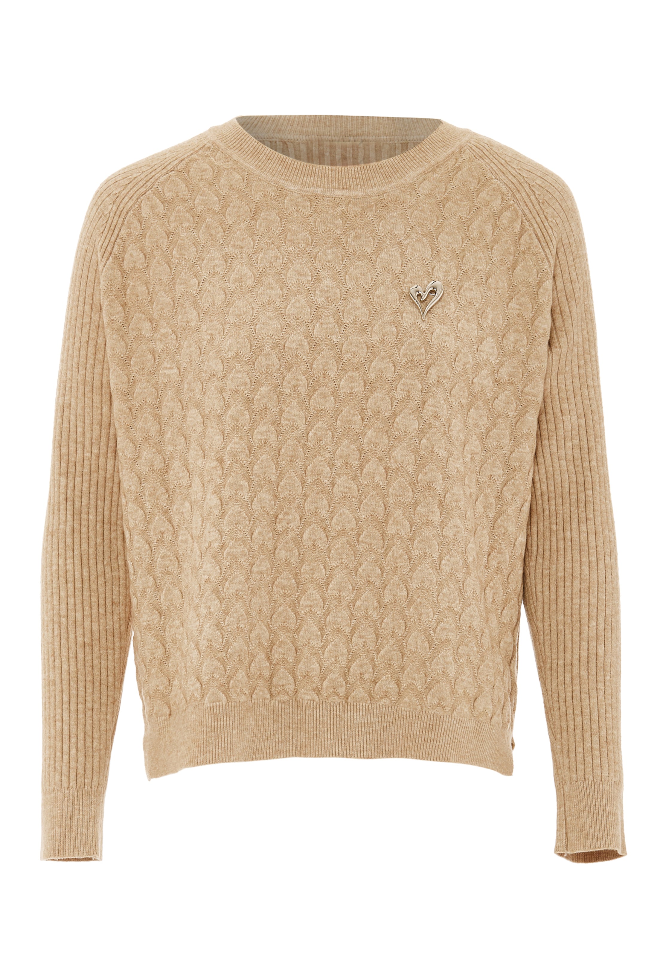 IMMY Trui in Beige: voorkant
