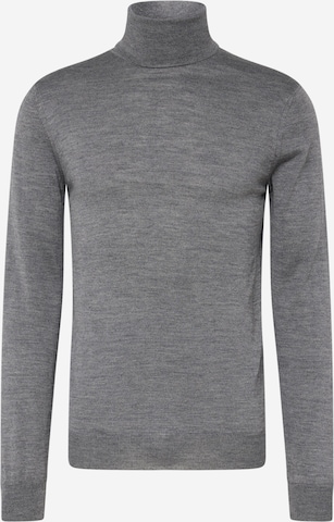 Casual Friday Regular fit Sweater 'Konrad' in Grey: front