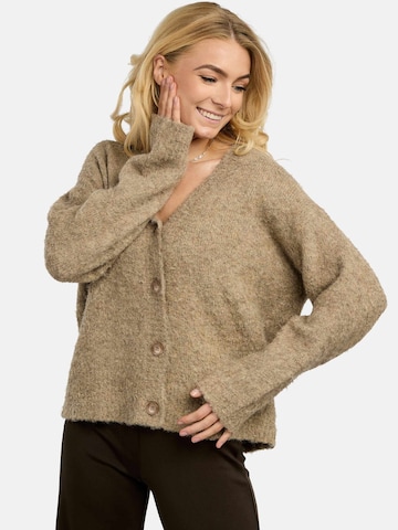 Liberte Essentiel Kardigan 'Lou' – béžová: přední strana