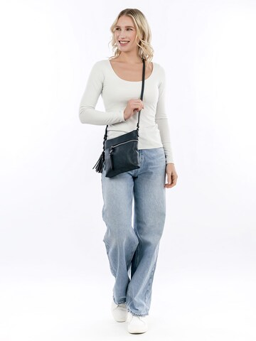 Tamaris - Bolso de hombro 'Nele' en azul: frente