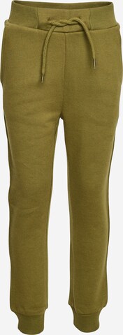 KnowledgeCotton Apparel Pants 'Rue' in Green: front