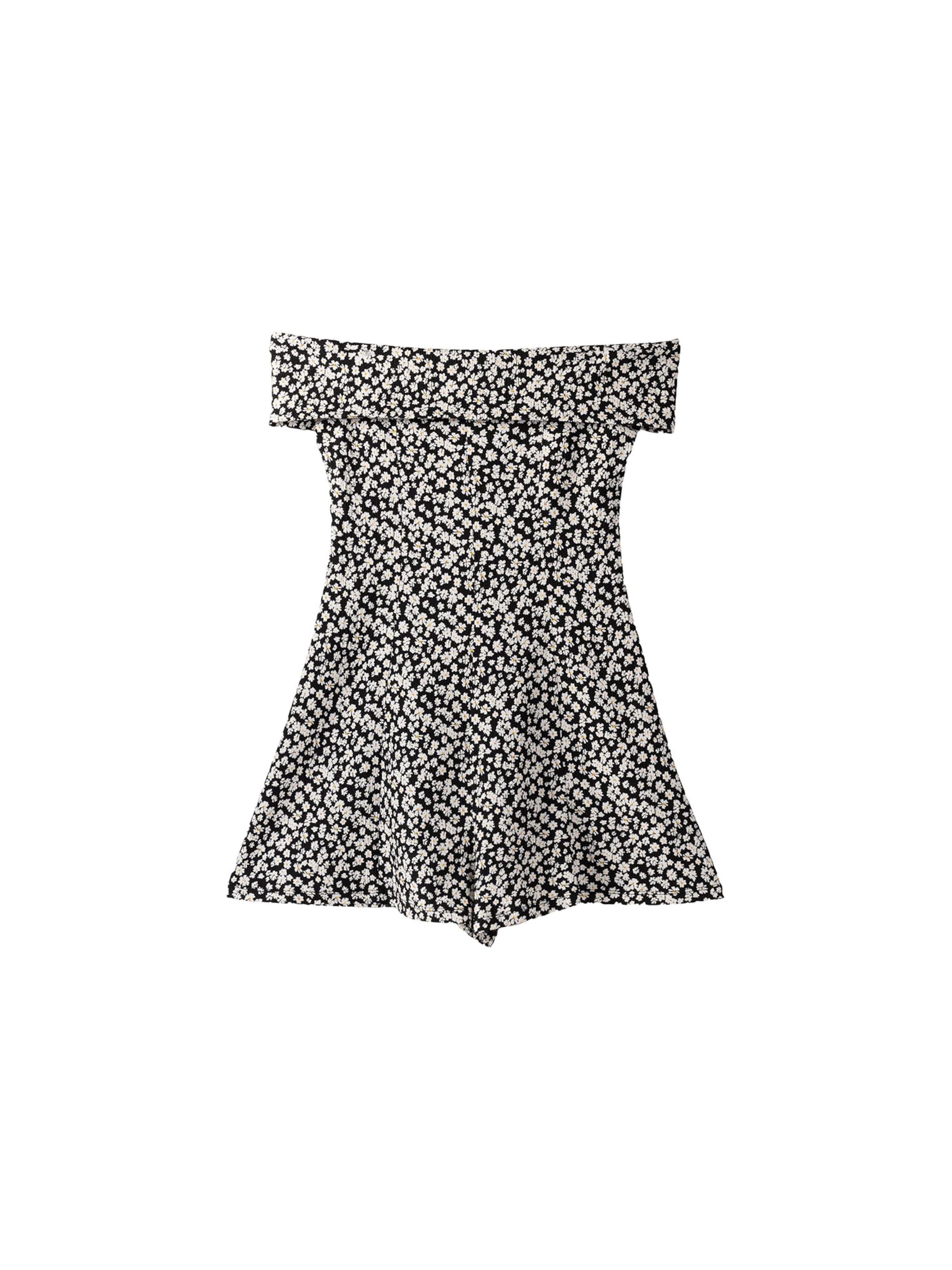 Tuta jumpsuit di Bershka in nero: frontale