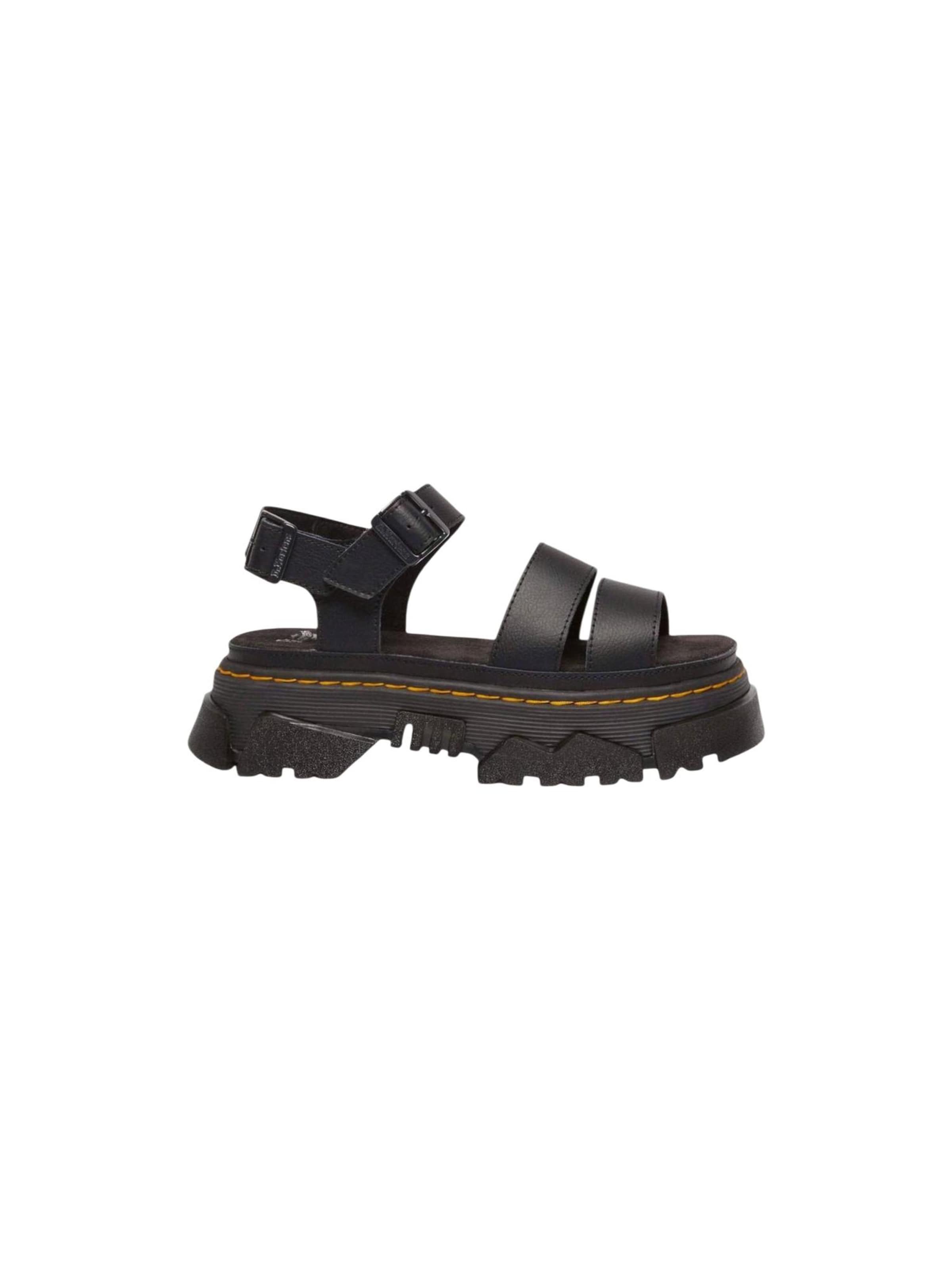 Sandalo 'Mattison 2s Black Athena 41660001' di Dr. Martens in nero: frontale