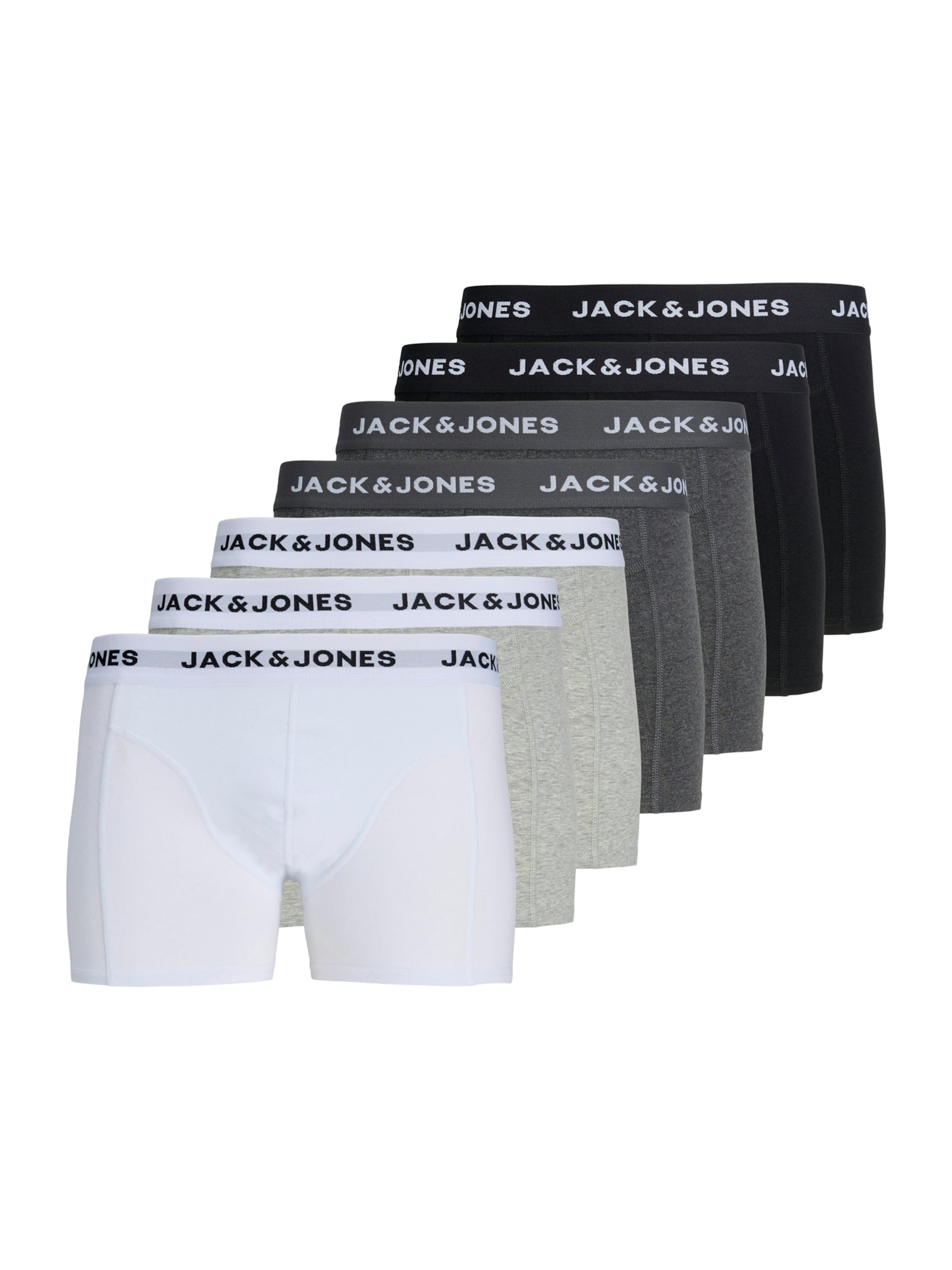 JACK & JONES - Calzoncillo boxer en gris: frente