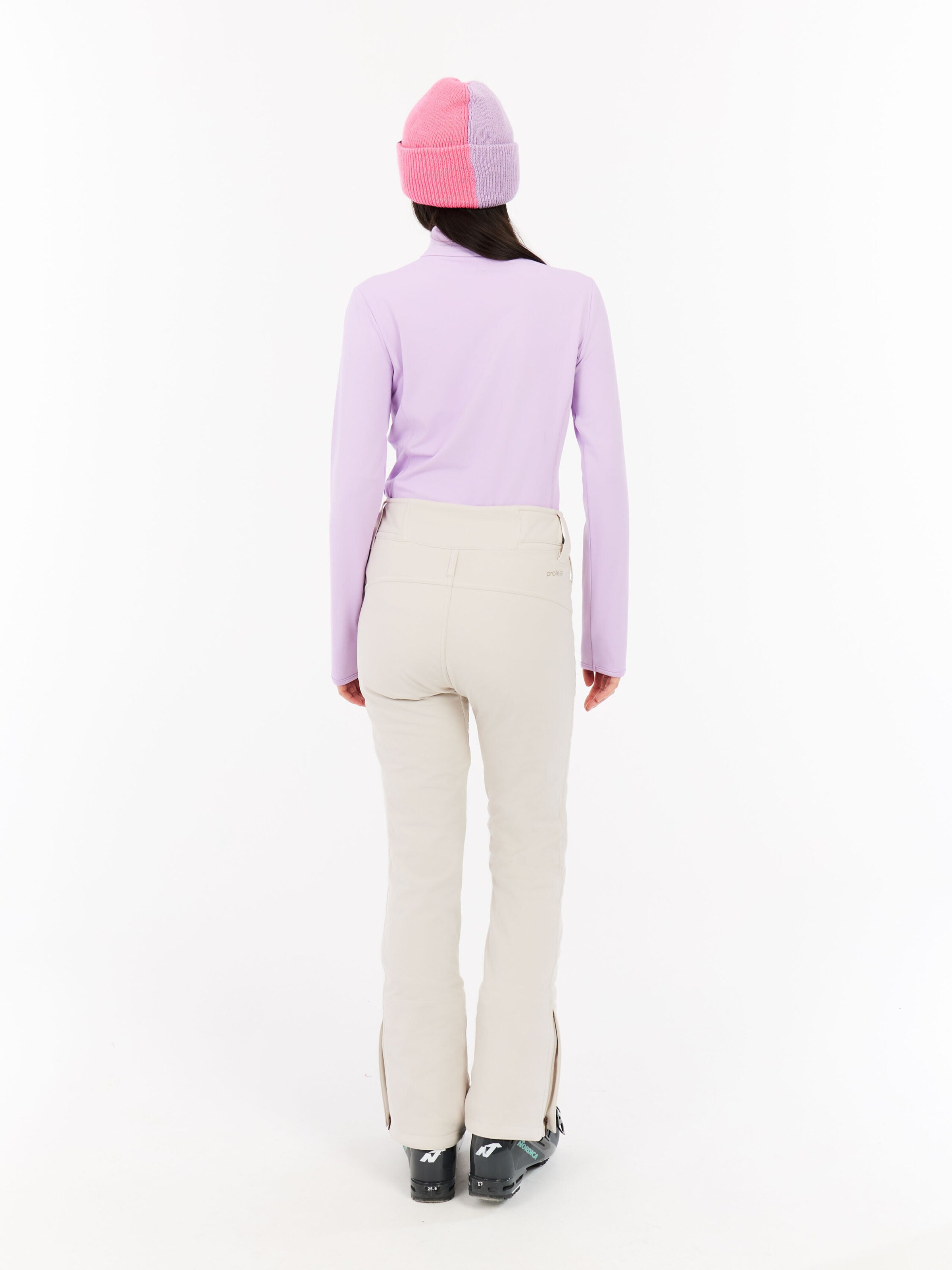 PROTEST Athletic Sweatshirt 'REFABRIZ' in Purple
