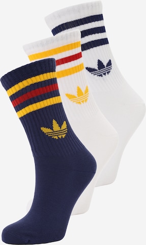ADIDAS ORIGINALS Къси чорапи в синьо: отпред