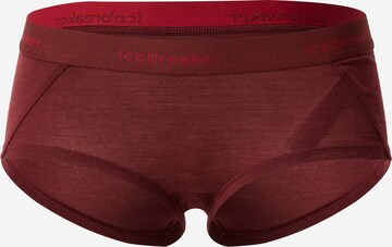 ICEBREAKER - Cueca desportiva 'Sprite ' em castanho: frente