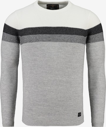 Regular fit Pullover 'Hansi' di Key Largo in grigio