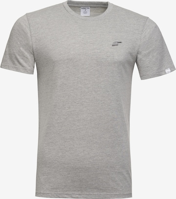 Mikon - Camiseta 'Messer' en gris: frente