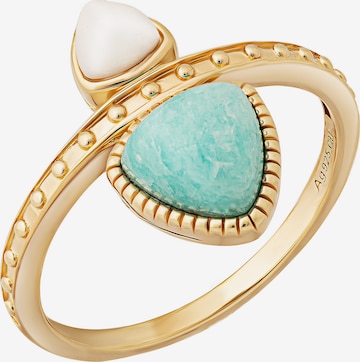 caï Ring in Gold: front