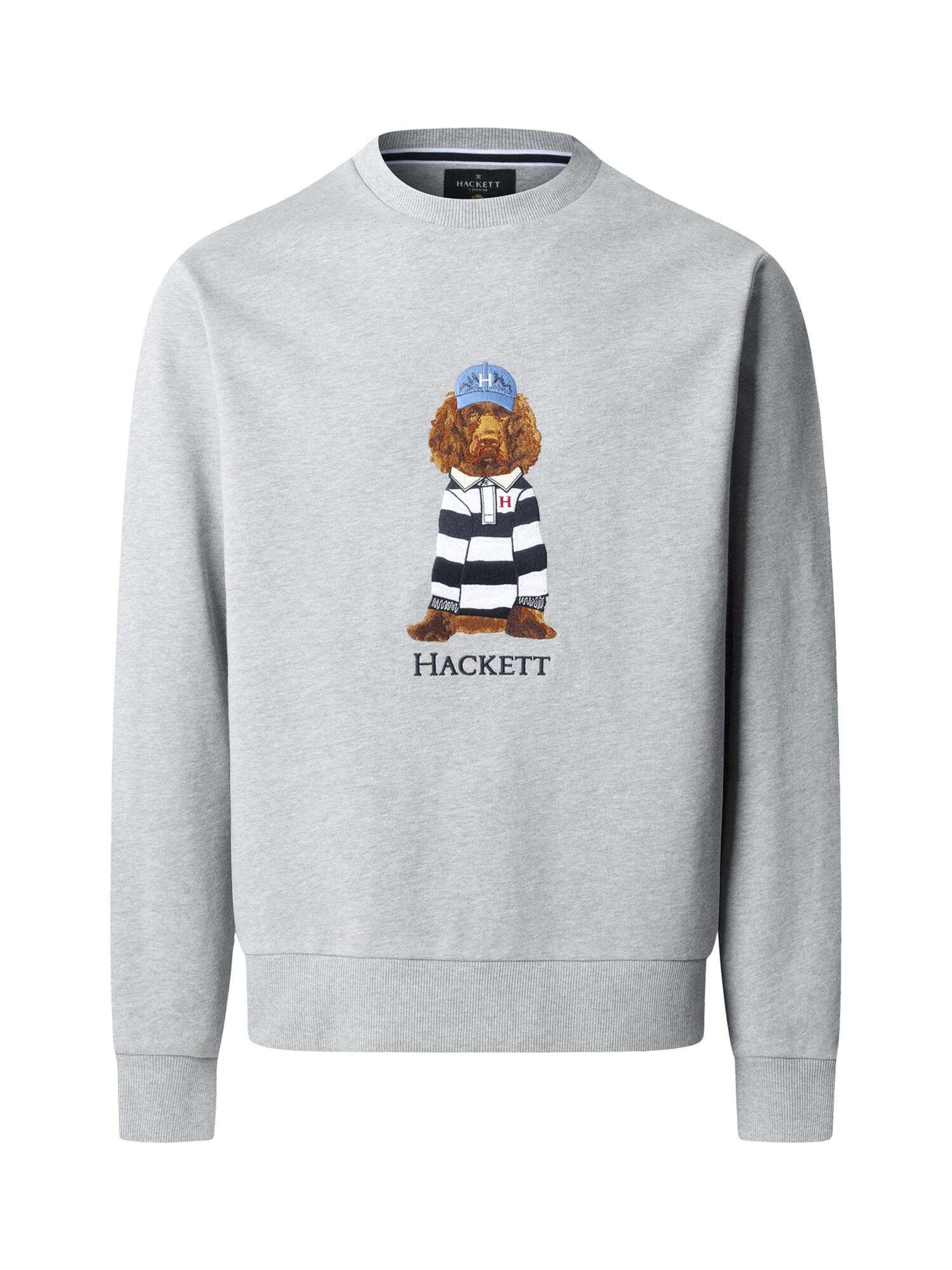 Hackett London Pullover 'Harry' in Grau: Vorderseite