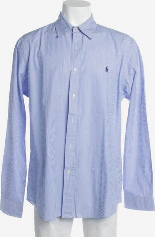 Polo Ralph Lauren Button Up Shirt in XL in Blue: front