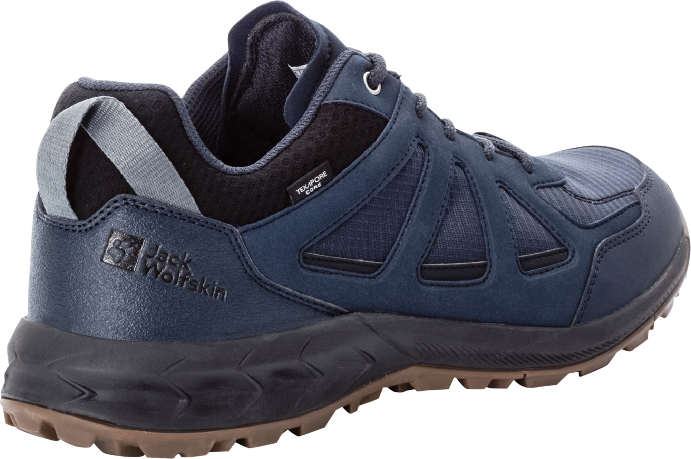 JACK WOLFSKIN Low shoe 'Woodland 2' in Blue